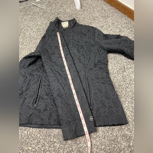 Disney World Black Mickey Mouse Quilted lightweight Jacket women’s sz S - Picture 10 of 10